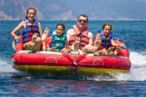 Barbados: Tube Riding Adventure with Speedboat Ride
