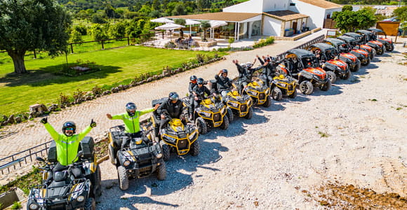 Albufeira: Full-Day Quad Biking Tour with Lunch Included