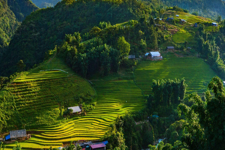 Hanoi: Sapa 3-Day Fansipan, Glassbridge, Cat Cat & Moana Half Day Glassbridge & Silver Waterfall From Sapa Town
