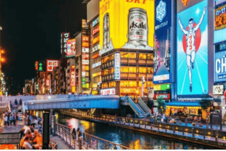 From Osaka: Private Customisable Osaka Full Day Tour By Car