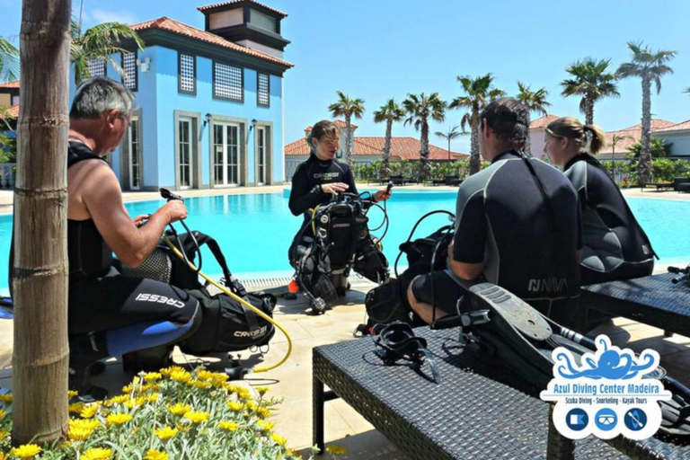 Madeira, Ponta São Lourenço: Buceo para principiantesSólo Opción Piscina - Ponta de São Lourenço