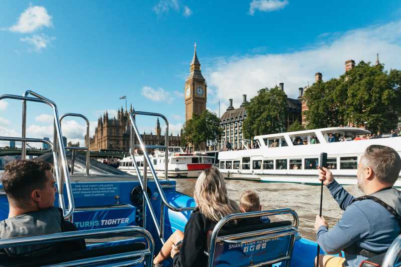 London: Speedboot-Fahrt auf der Themse