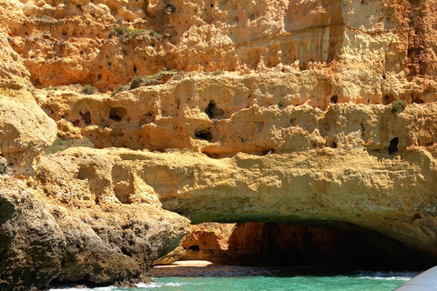 Lisbona: Tour della costa dell&#039;Algarve con gita in barca alle grotte