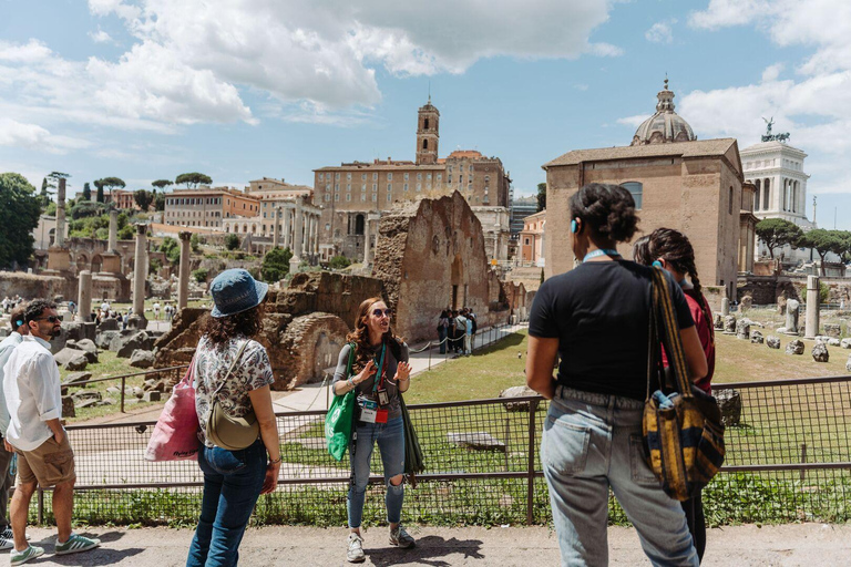 Rome: Colosseum, Roman Forum & Palatine Hill Guided Tour Colosseum, Roman Forum & Palatine Hill Tour in English