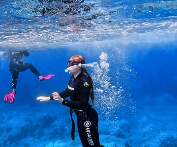 Snorkeling guided tour in beautiful Marathopoli