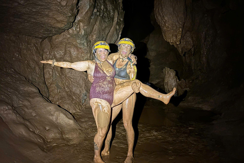Phong Nha: Zipline Dark Cave & Paradise Cave Exploration Option 4: Full Adventure Experience - Drop-off in Hue