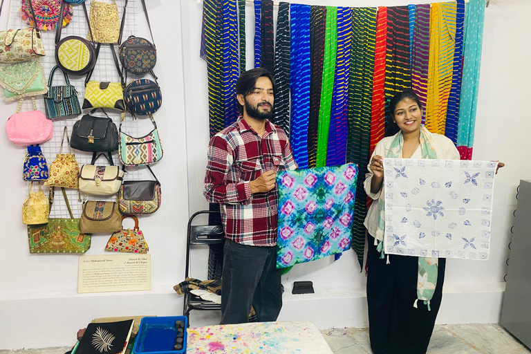 Luxury Tie-Dye & Block Print Workshop in Udaipur