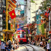 Hanoi After Dark: Train Street& Old Quarter Nightlife Hanoi After Dark: Train Street& Old Quarter Nightlife