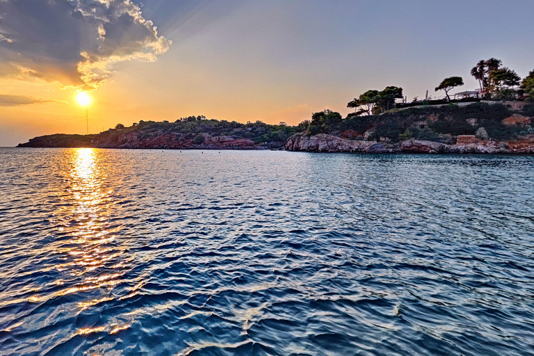 Glyfada Atenas : Excursión de Pesca y Natación con Almuerzo