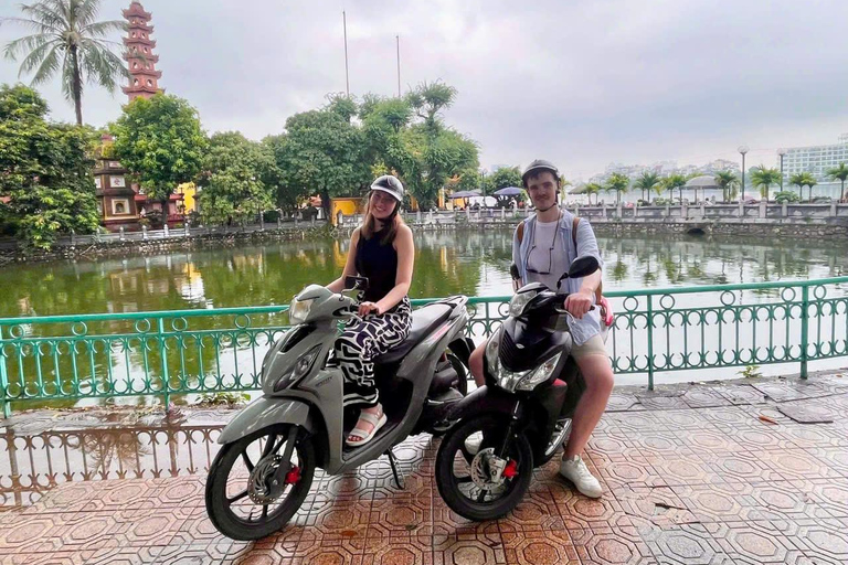 Hanoi Hidden Gems & City Highlights Small Group Scooter Tour Small Group Tour - English Guide From Hoan Kiem