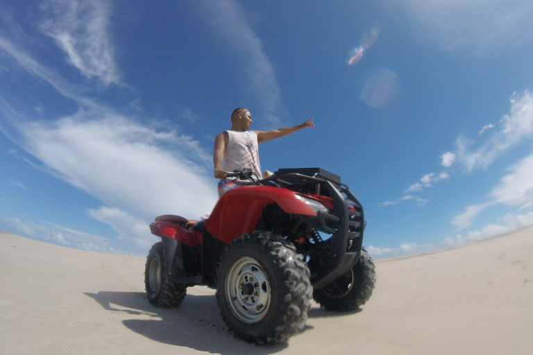 Paseo en quadriciclo por Lençois Maranhenses