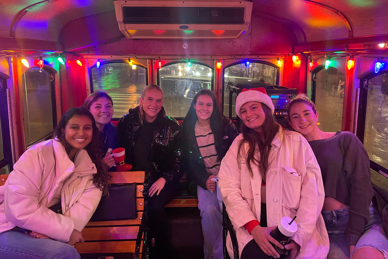 Philadelphia: Trolley Tour met de kerstverlichting BYOB