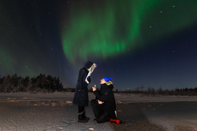 Visit Inari / Ivalo: Northern Lights Guarantee Tour in Inari