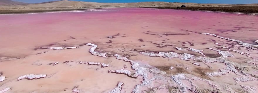 Depuis Paracas : visite privée de la Laguna Rosada, Playa Roja et La Catedral
