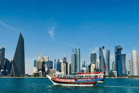 Doha City Sightseen and Dhow Boat Ride Tour Doha City Sightseen and Dhow Boat Ride Tour (Sharing Option)