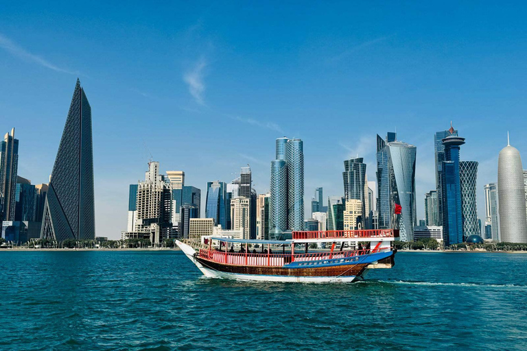 Doha City Sightseen and Dhow Boat Ride Tour Doha City Sightseen and Dhow Boat Ride Tour (Sharing Option)