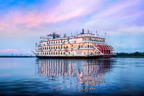 Savannah: cruise bij zonsondergang op een rivierboot