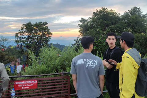 De Kathmandu : Nagarkot Himalaya Sunrise em carro privado