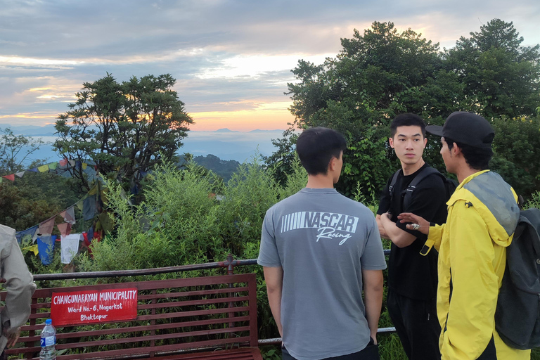 De Kathmandu : Nagarkot Himalaya Sunrise em carro privado