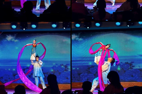 Beijing Teahouse: Live Show with Traditional Arts & Tea 3th-5th Row Seat ( including tea & 3 classic Chinese snacks)