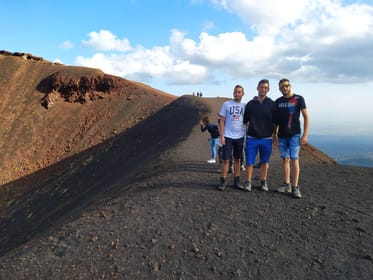 Catania: Etna Craters Hike With Sicilian Aperitif