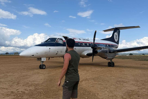 From Zanzibar: Mikumi Safari Day Trip with Flights and Lunch Mikumi Shared Safari without hotel transfer