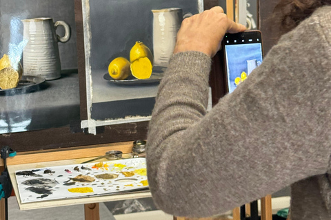 Florence: Create Your Own Oil Painting in a Real Art Studio Sunday Premium Atelier Session