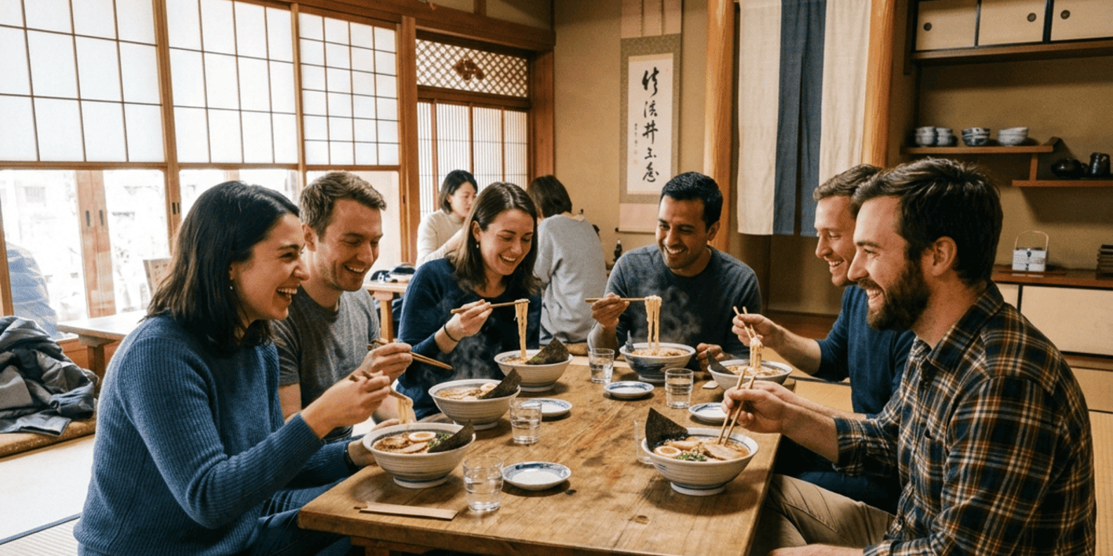 Kyoto: Ramen Cooking Class & Chopsticks Making Experience