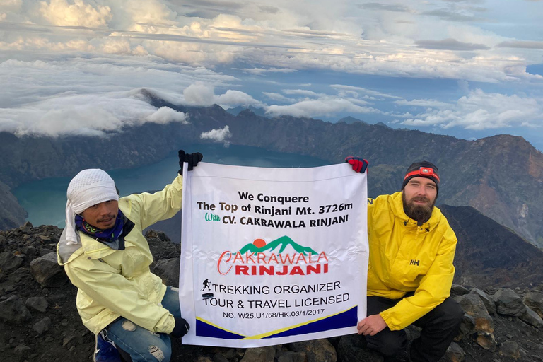 2-DAGEN Klimmen naar Rinjani topKlim naar de top van Rinjani