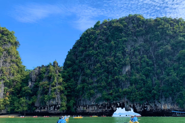 Phuket : Excursion privée de luxe en bateau à longue queue dans la baie de Phang NgaProgramme A