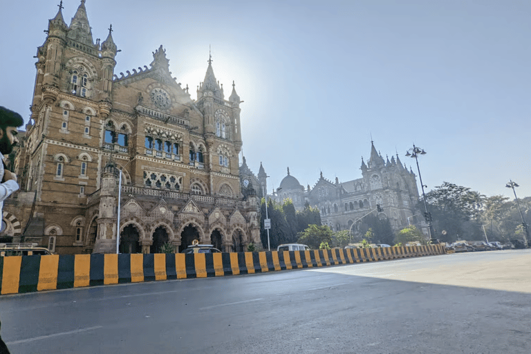 Mumbai: City Tour with Hotel Pickup and Drop-off Driver Guided Private City Tour + Group Elephanta Caves Tour