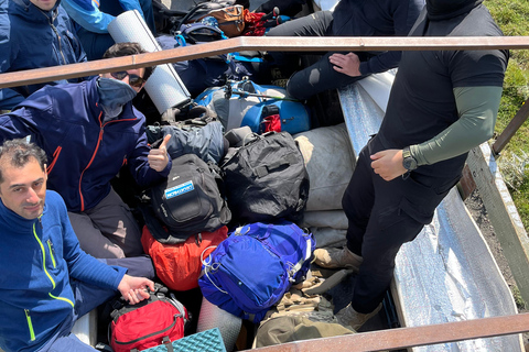 Bazarduzu 4466 m : 3-Day Trip to highest Point Azerbaijan