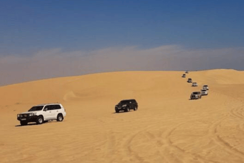 Safari por el desierto en Doha compartiendo paseo en barco desde el puerto de cruceros