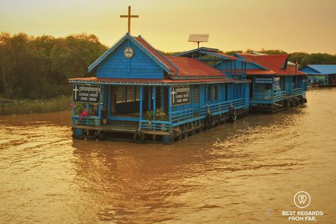 Siem Reap: Crucero por el Pueblo Flotante de Tonle Sap y Granja de Lotos