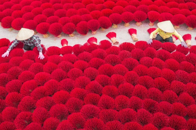 Hanoi: Incense Village & Hat Craft or Dau Pagoda SMALL GROUP SMALL GROUP: Stunning Incense Village & Hat Village - BEST