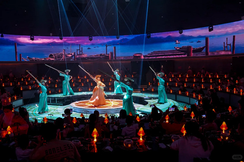 Shenzhen: Imperial Banquet Show & 7-Act Stage Spectacular Row 3 Seat, Lunch