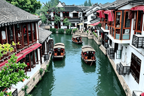 One Day at Shanghai Film Park and Zhujiajiao Water Town