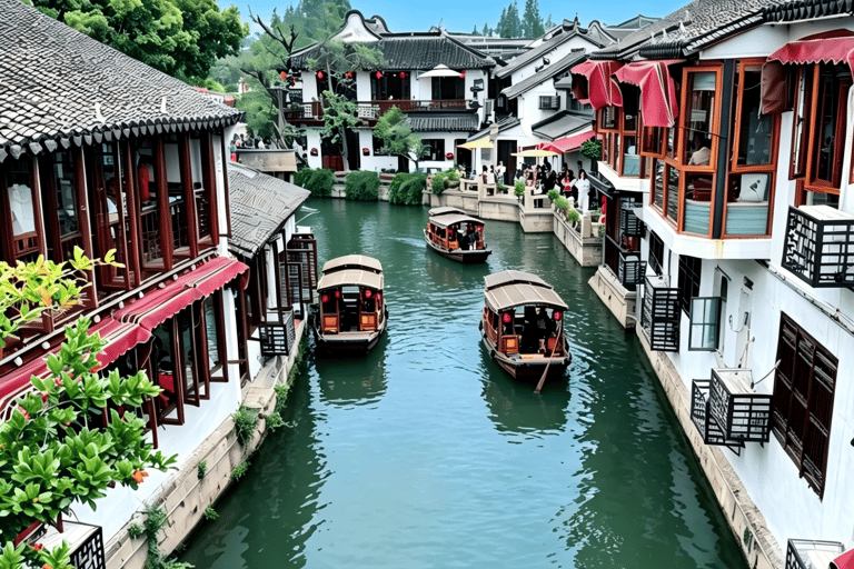One Day at Shanghai Film Park and Zhujiajiao Water Town