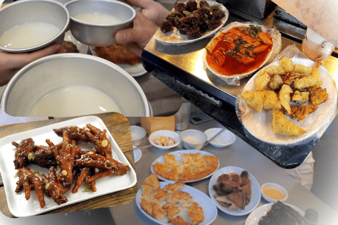 Seoul: Gwangjang Market Netflix Food TourGroup Tour with 3 street food tasting