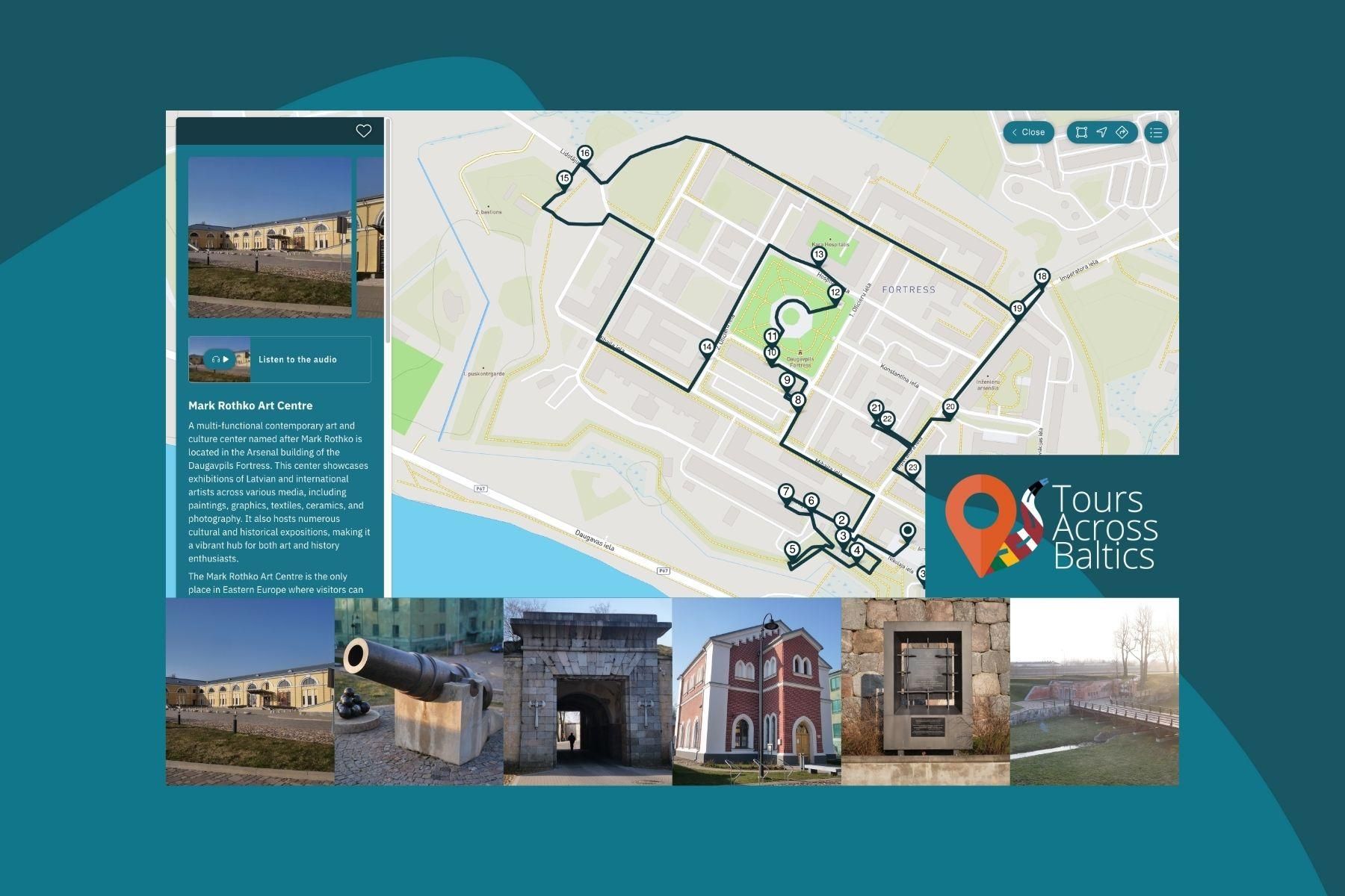 Audio-Tour zur Festung Daugavpils