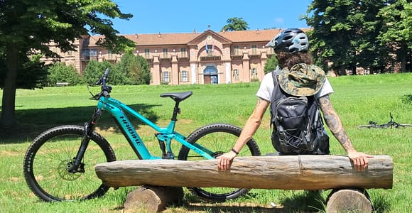 Turin: E-Bike-Tour, Reggia di Venaria, Königliche Gärten, Schloss