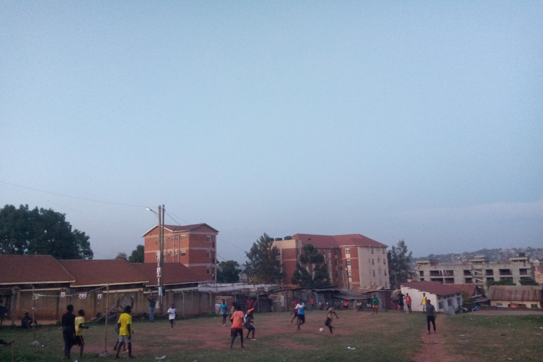 Kampala: Sports, Board, Football/Soccer Game in Kampala Slum