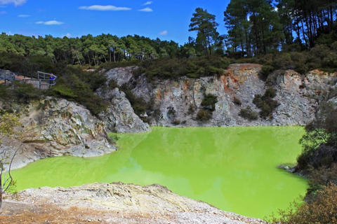 WAI-O-TAPU, ROTORUA I HUKA FALLS RC - CAŁODNIOWA WYCIECZKA Z AUCKLAND