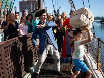 Boston: Tour interattivo delle navi e del museo del Boston Tea Party