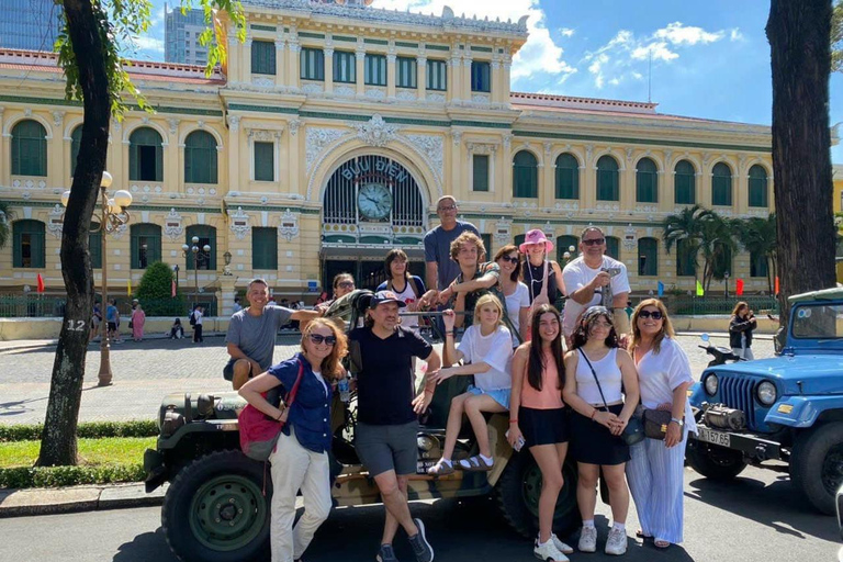 Explore Ho Chi Minh City In Half Day By Jeep Car Group Tour