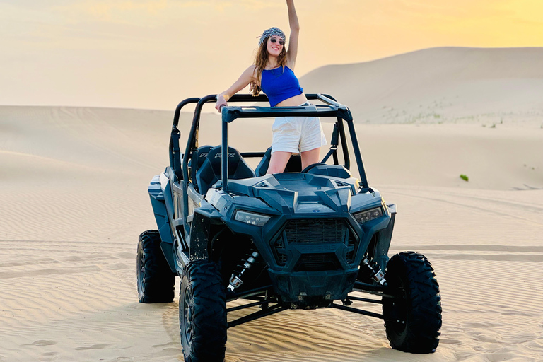 Abu Dhabi: Desert Safari with Dune Buggy & BBQ Dinner 4 Hour Mornig/Evening Desert Safari With Dune Buggy
