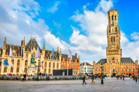 Top hoogtepunten van Brugge vanuit de haven van Zeebrugge