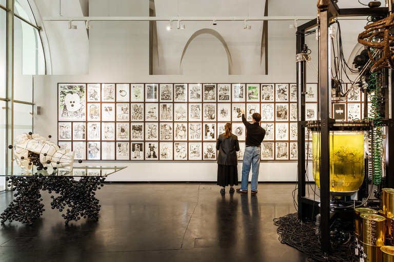 Vienna: MuseumsQuartier Entry to MQ Freiraum Exhibit