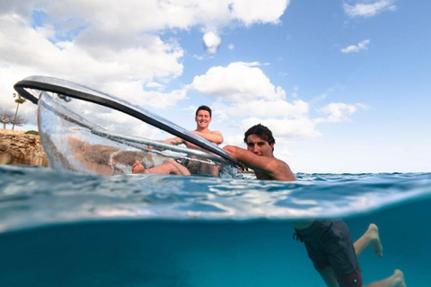 Menorca: Guided Tour by Transparent Kayak Menorca: Guided tour by transparent kayak