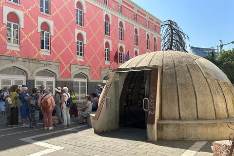 Tirana: Wandeltour langs bezienswaardigheden in het historische centrum